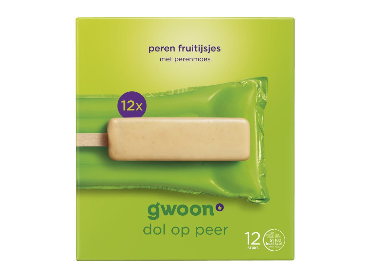 Fruitijsjes peren