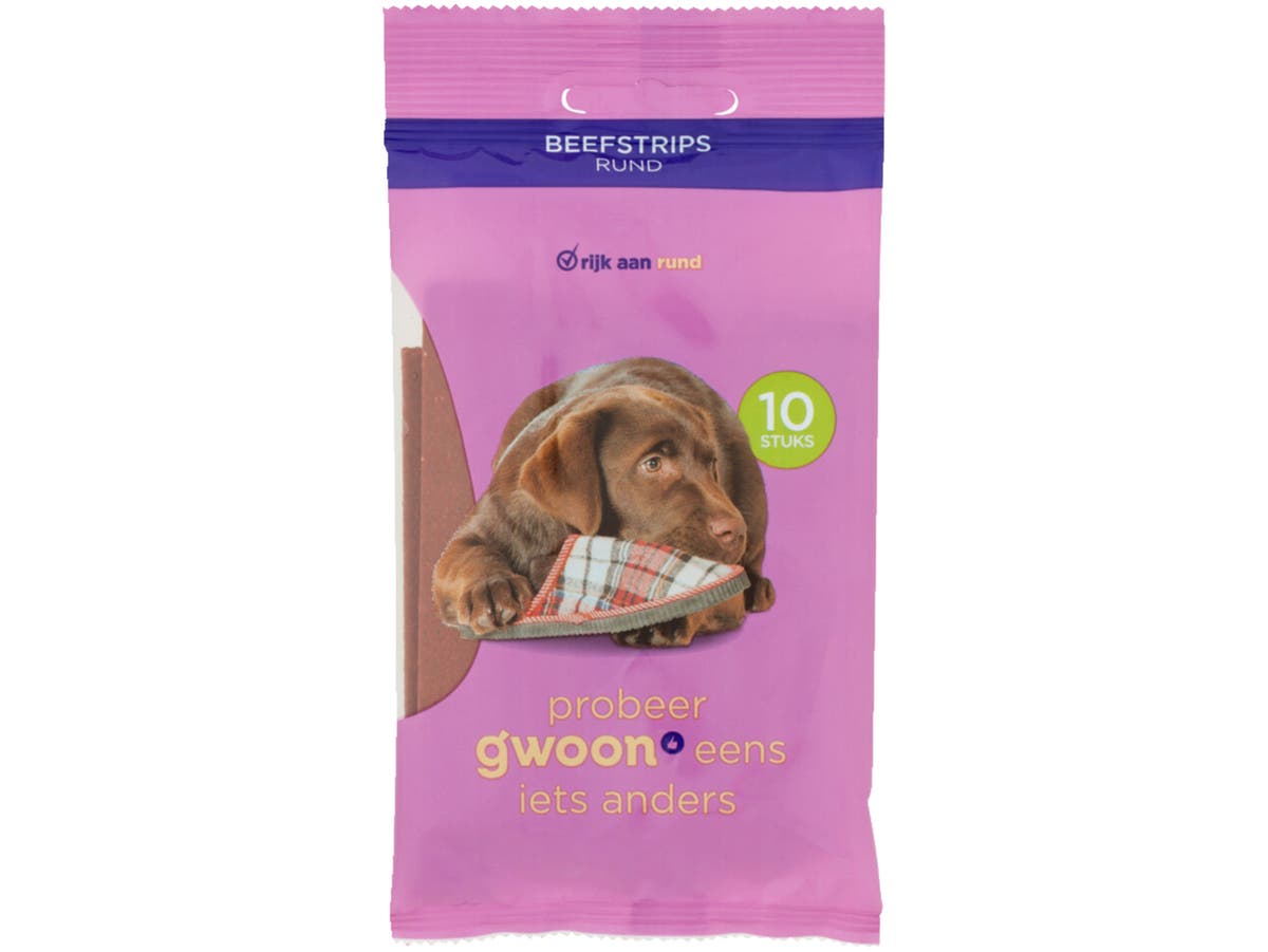 Beefstrips hond
