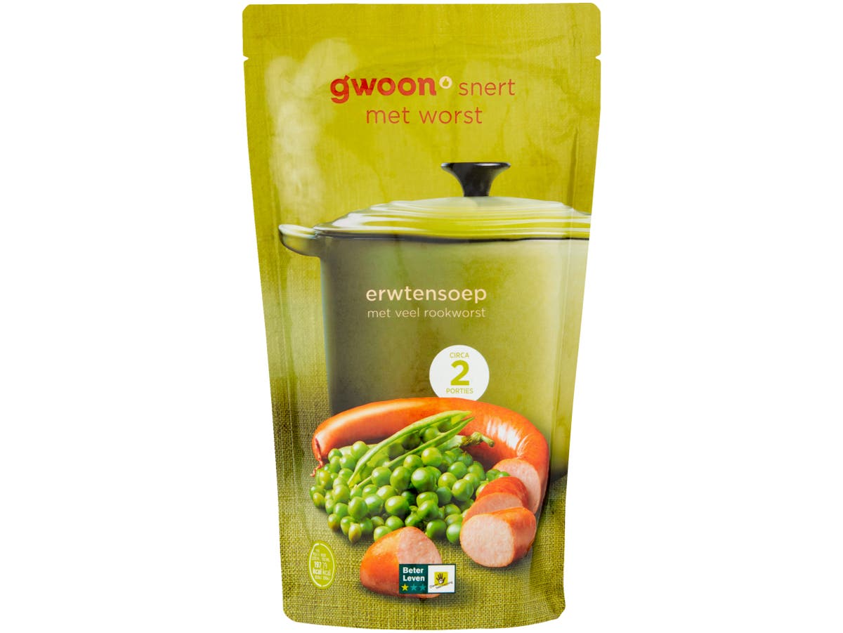 Erwtensoep extra rookworst