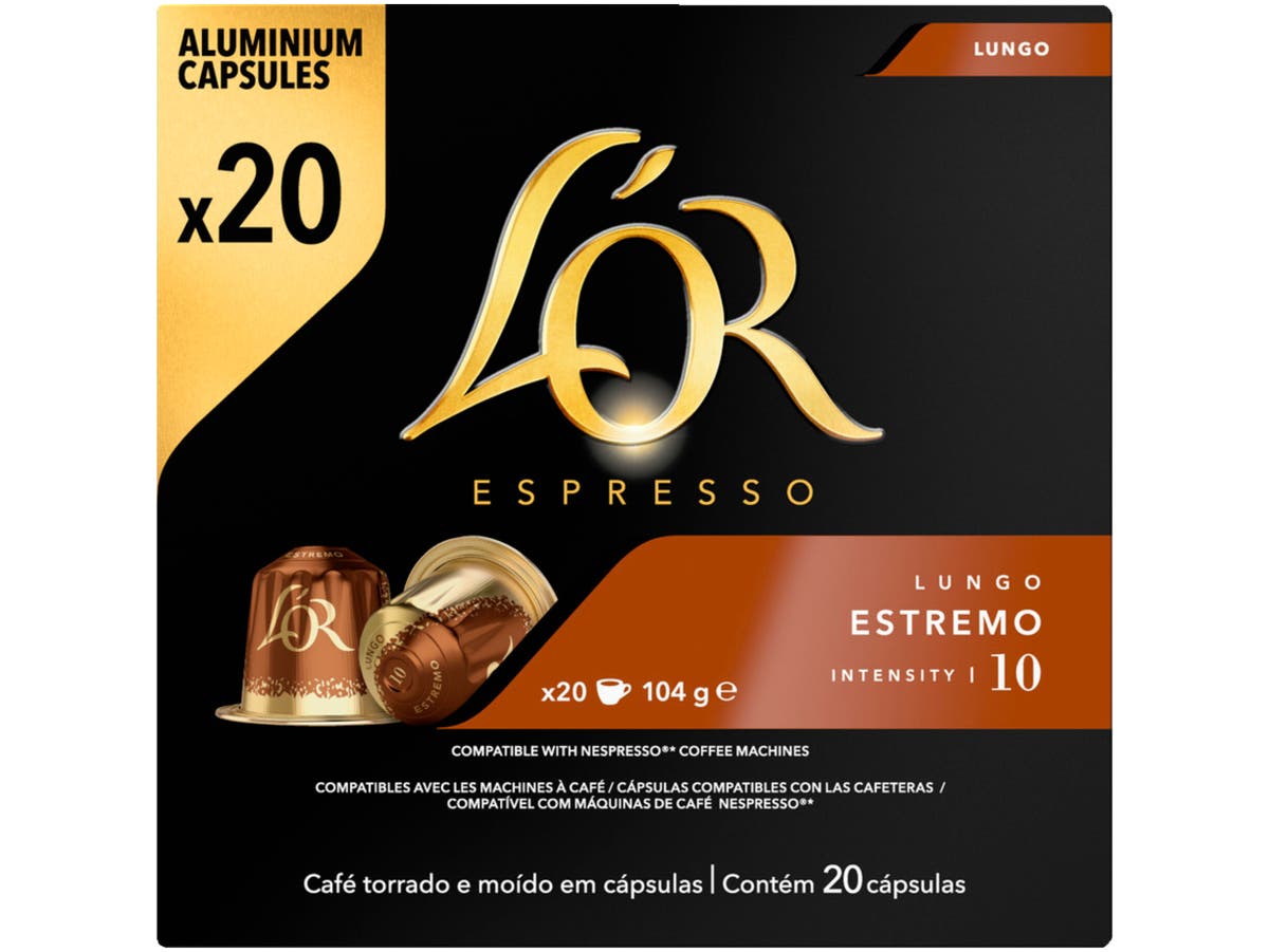 Lungo estremo koffiecups voordeelpak Lungo estremo koffiecups voordeelpak