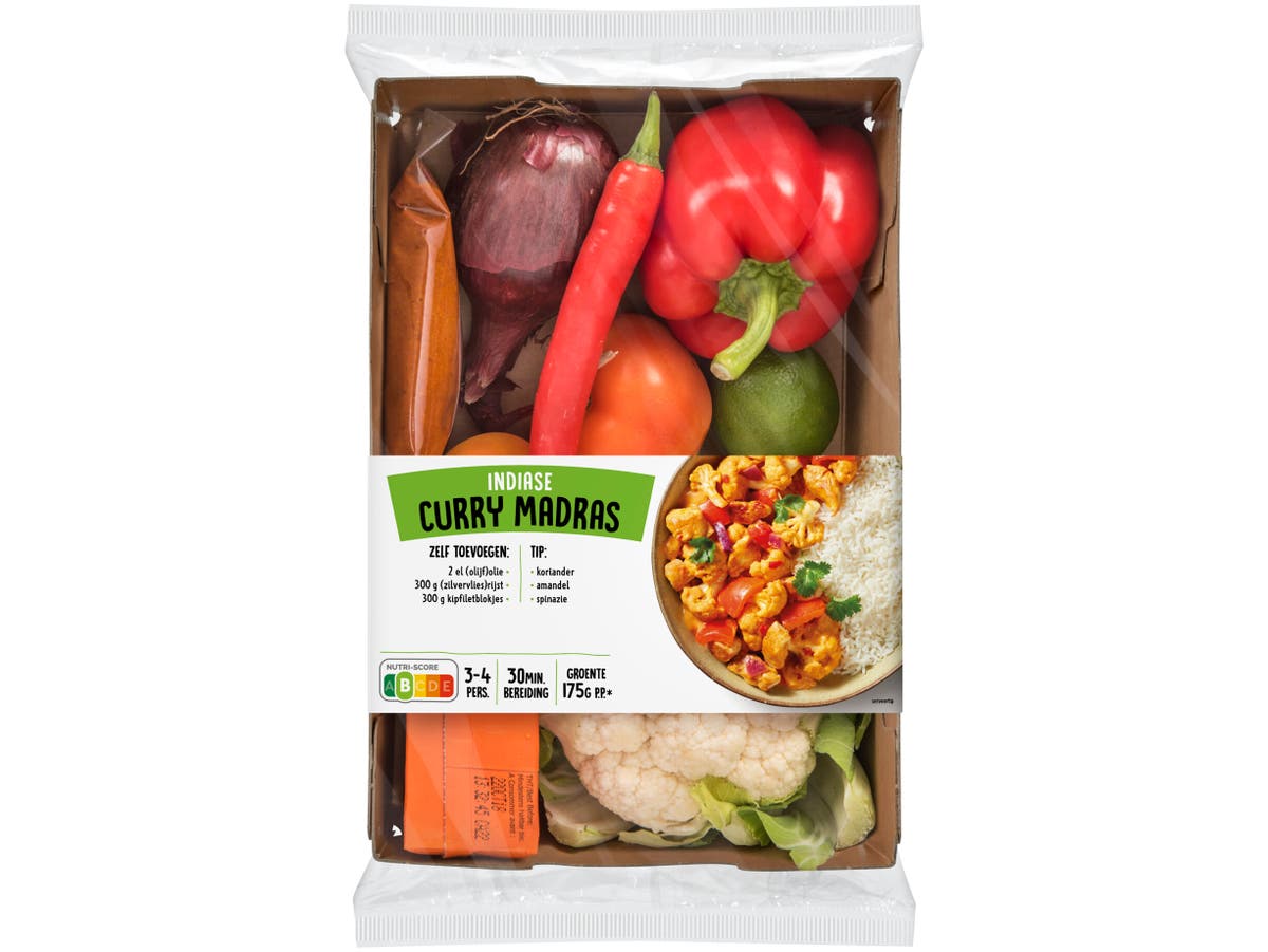 Verspakket curry madras Verspakket curry madras
