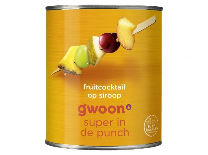 Fruitcocktail op siroop Fruitcocktail op siroop