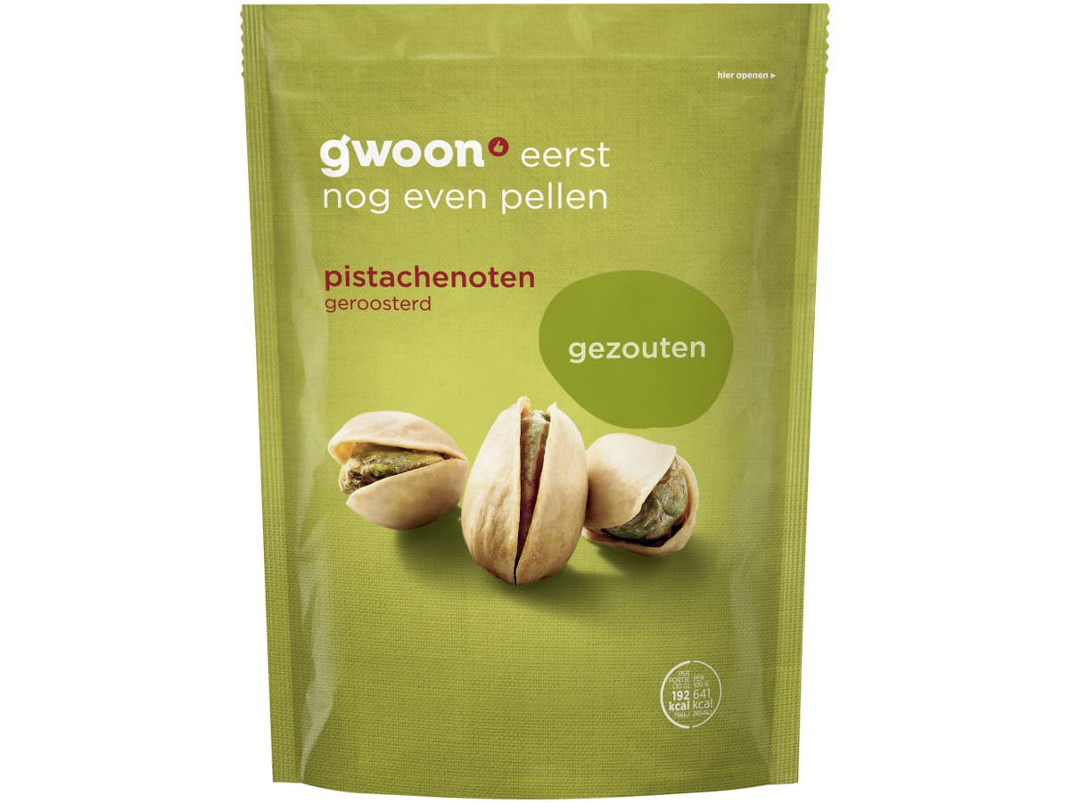 Gezouten pistachenoten geroosterd Gezouten pistachenoten geroosterd
