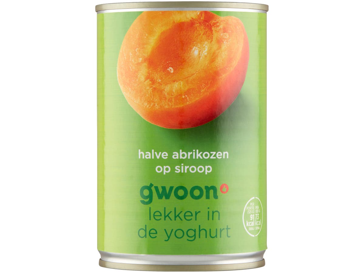 Abrikozen op siroop Abrikozen op siroop