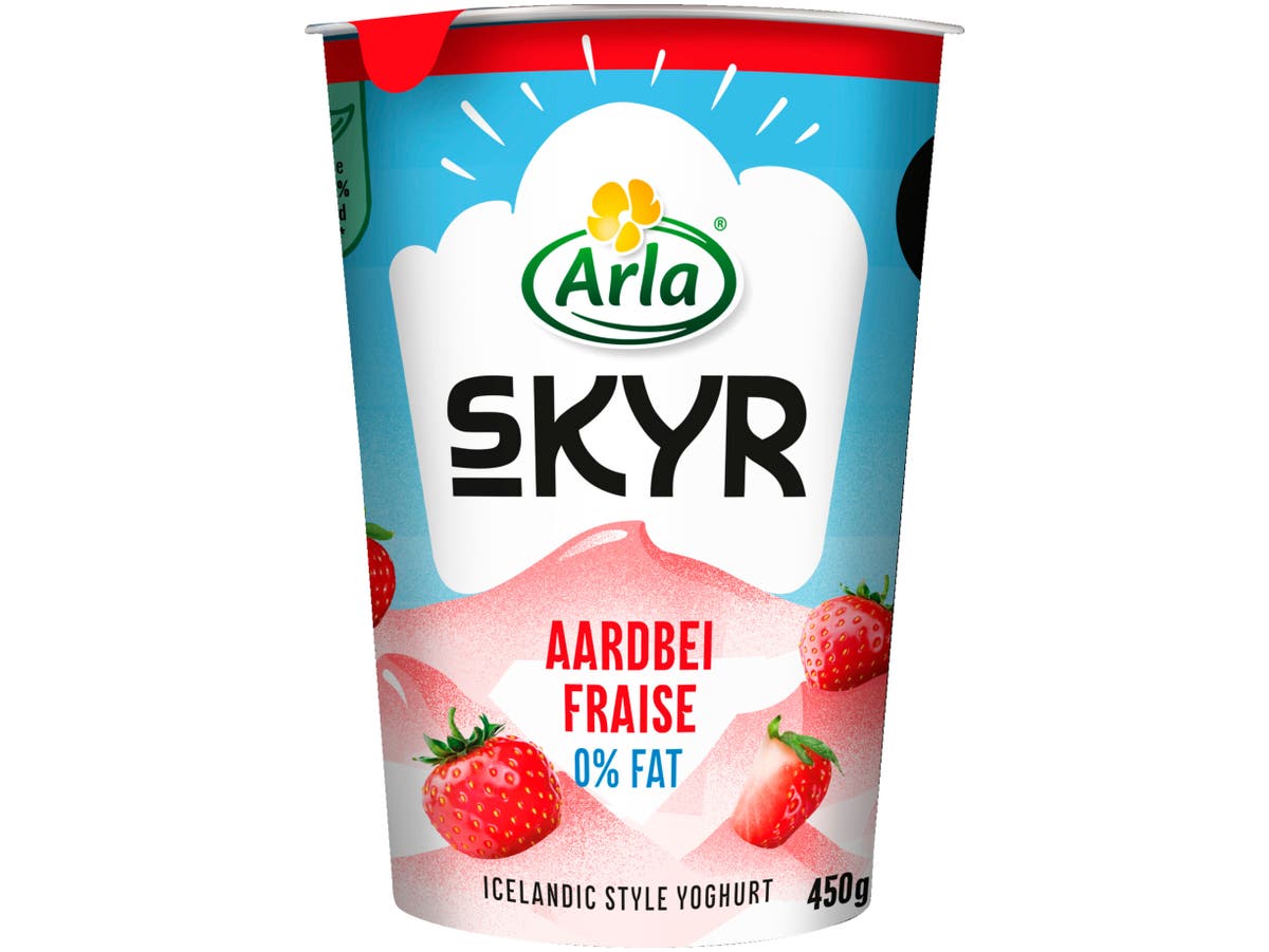 Skyr aardbei Skyr aardbei