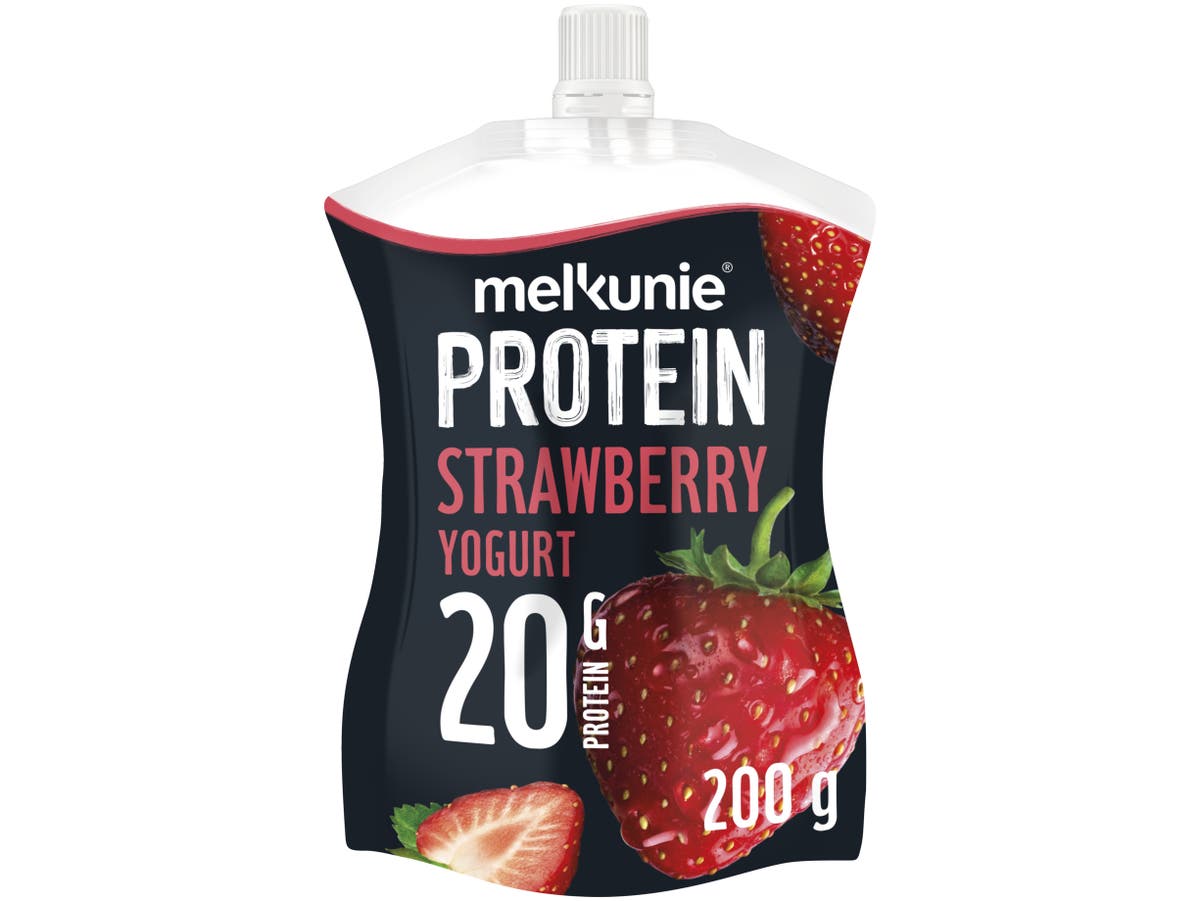 Protein aardbei yoghurt Protein aardbei yoghurt