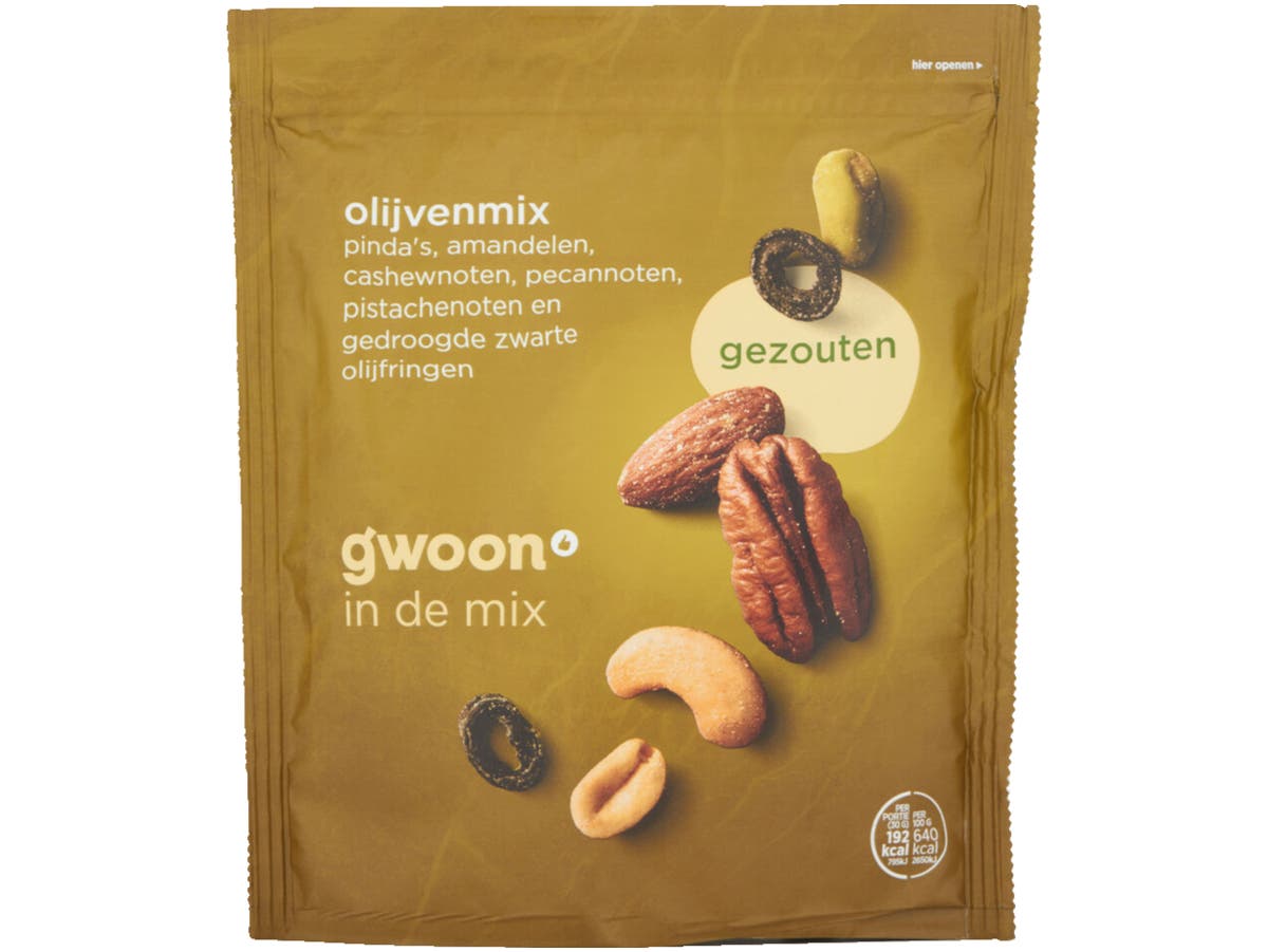 Olijvenmix gezouten