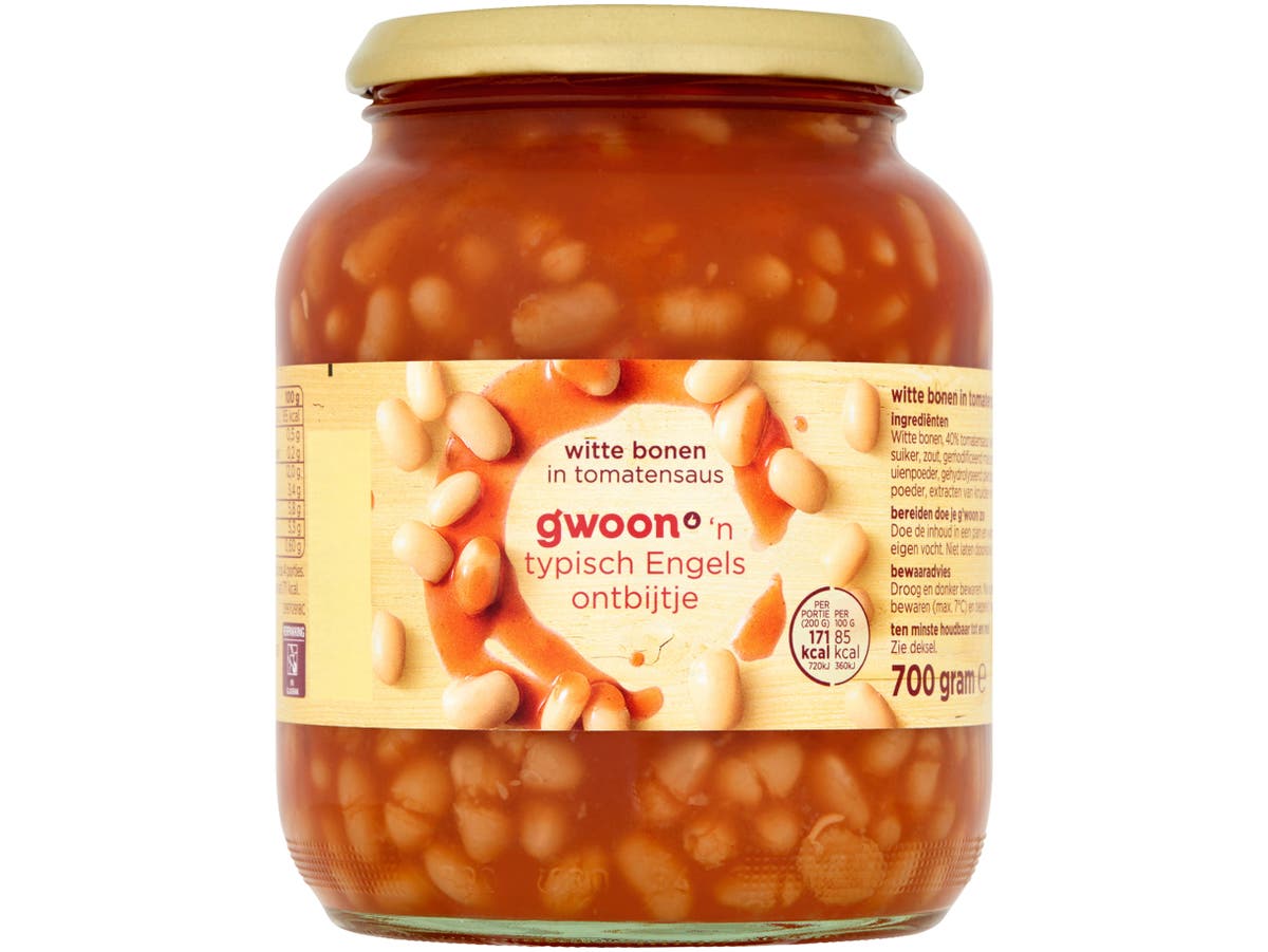 Witte bonen in tomatensaus Witte bonen in tomatensaus