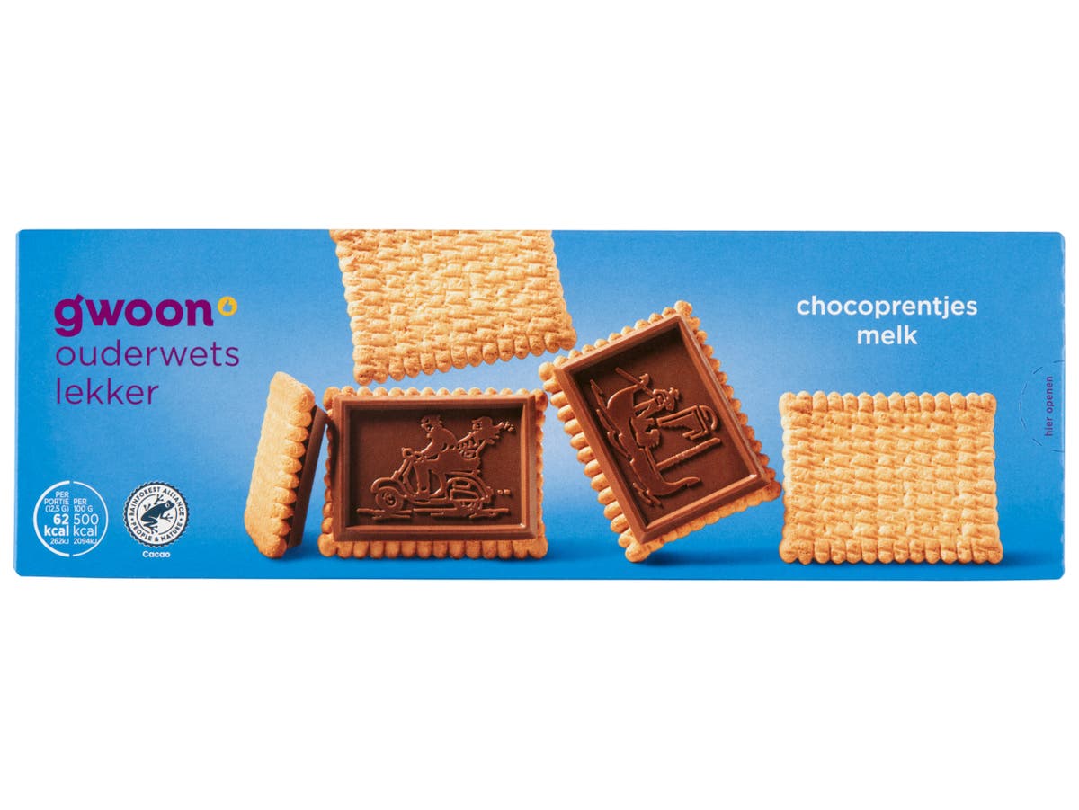 Chocoprentjes melk Chocoprentjes melk