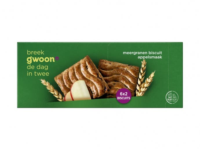 Meergranenbiscuit appel Meergranenbiscuit appel