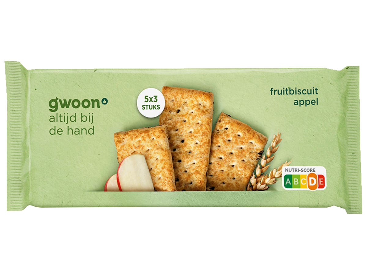 Fruitbiscuits appel Fruitbiscuits appel