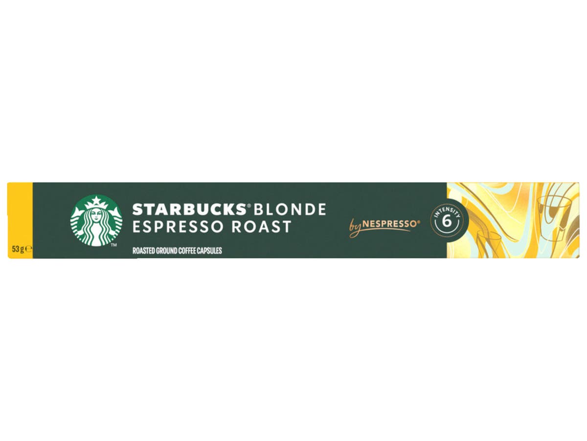 Blonde espresso caspules