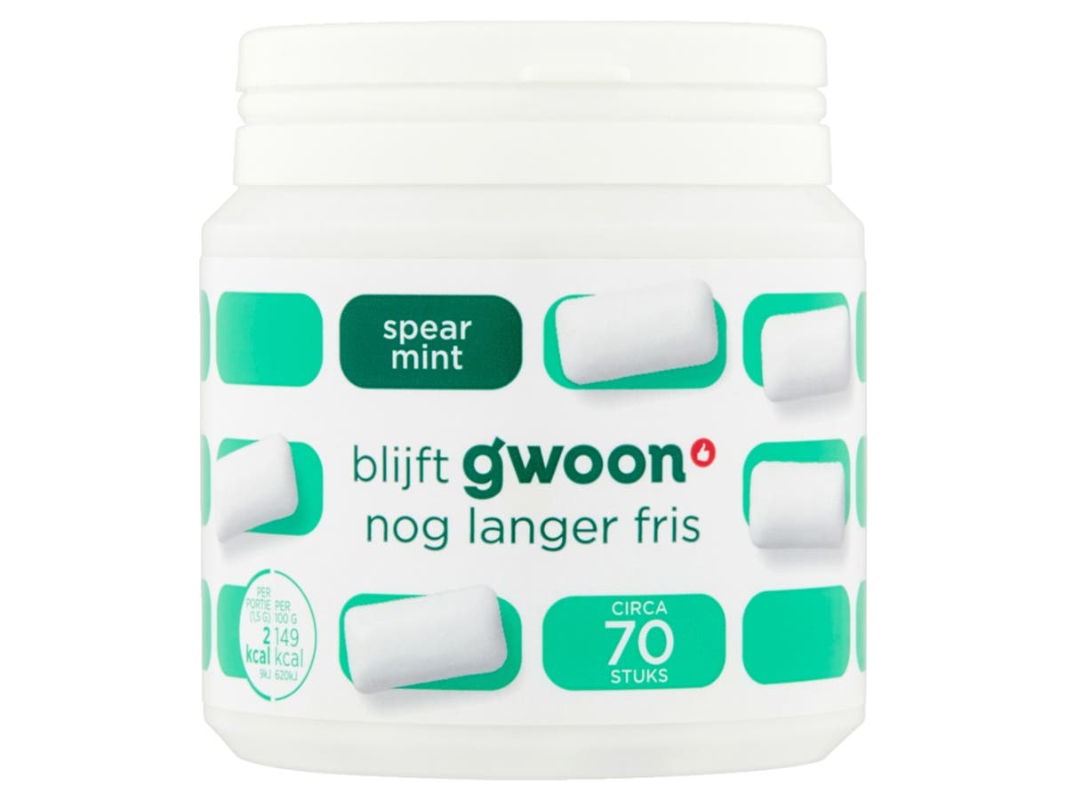 Kauwgom spearmint Kauwgom spearmint