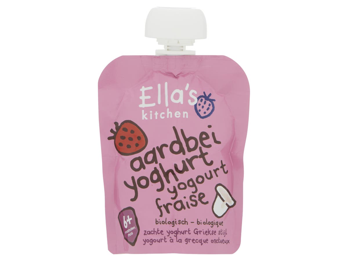 Yoghurt aardbei 6+ mnd