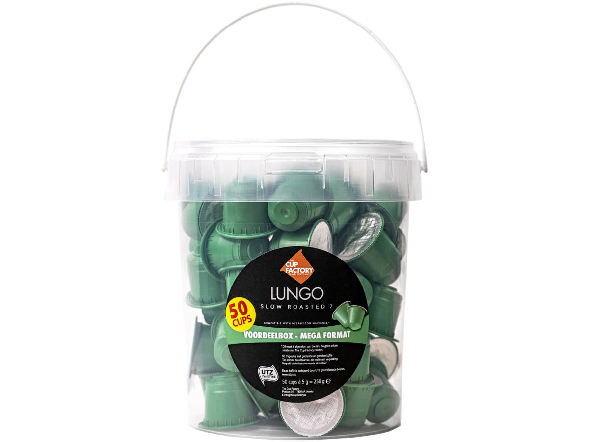 Koffiecups lungo emmer