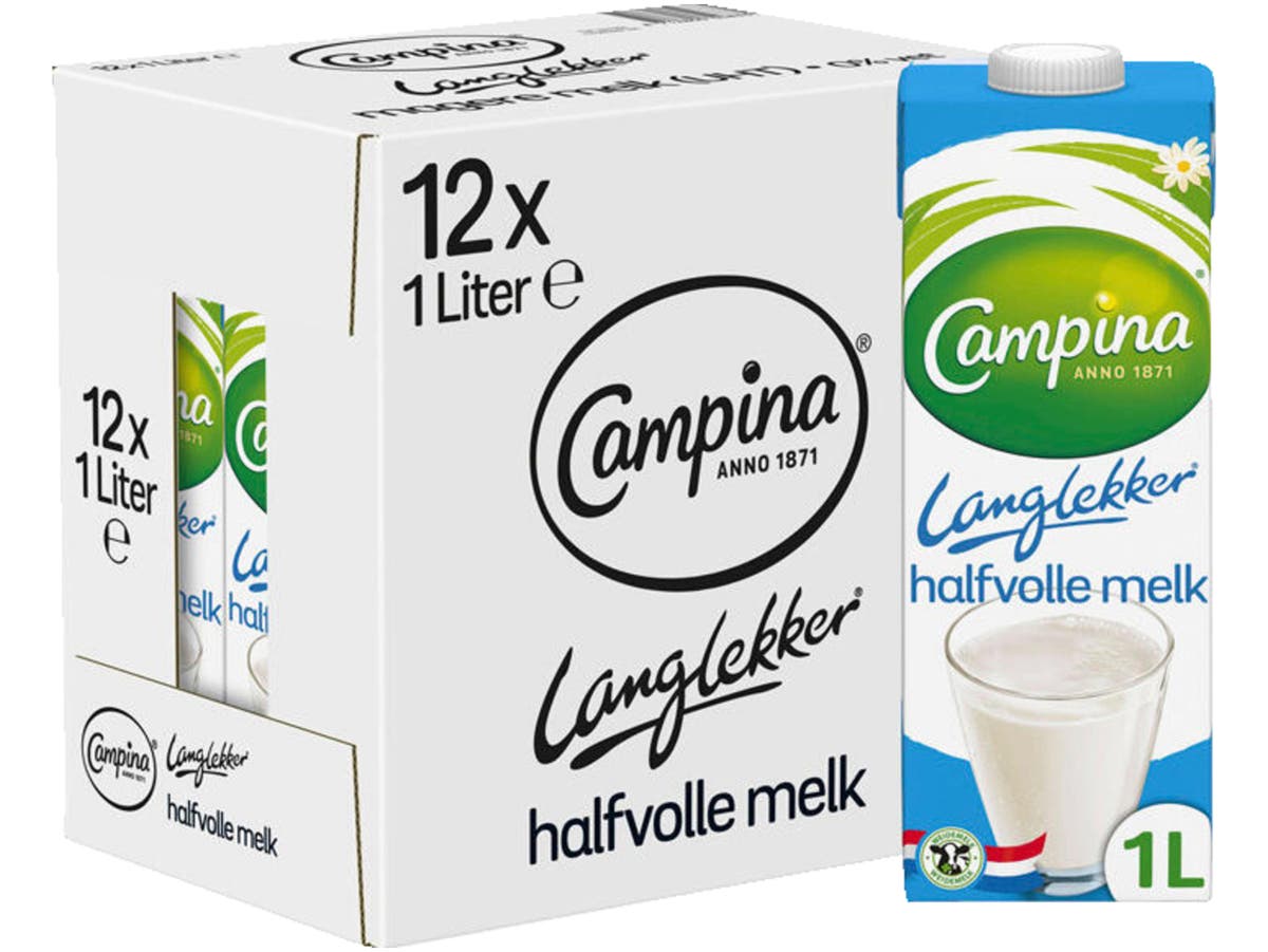 Lang lekker halfvol melk Lang lekker halfvol melk