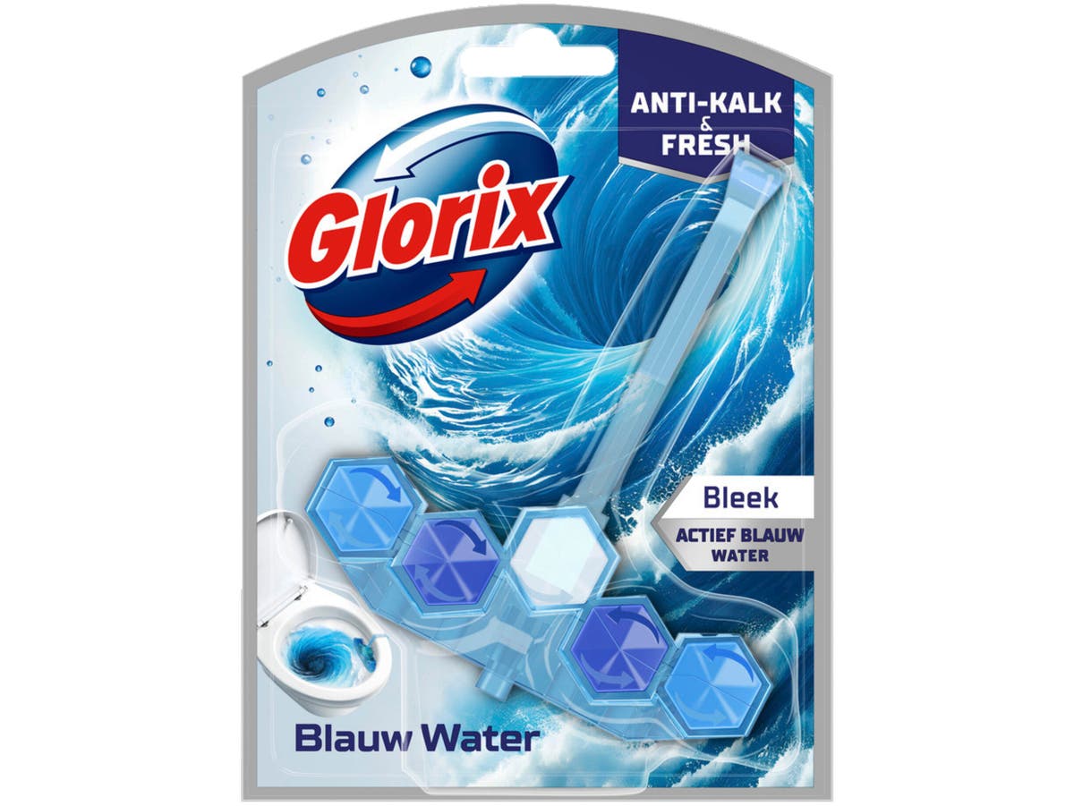 Wc blok actief blauw water
