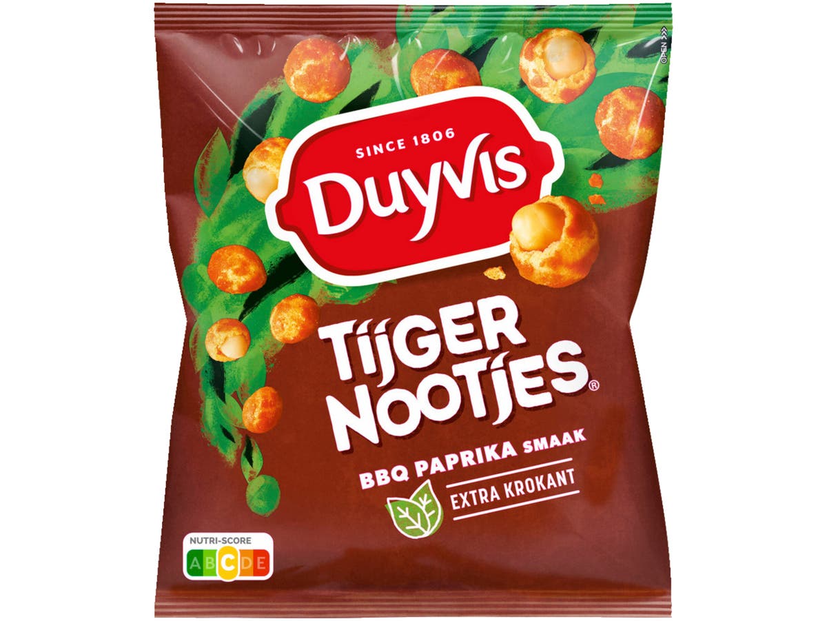 Tijgernootjes bbq paprika