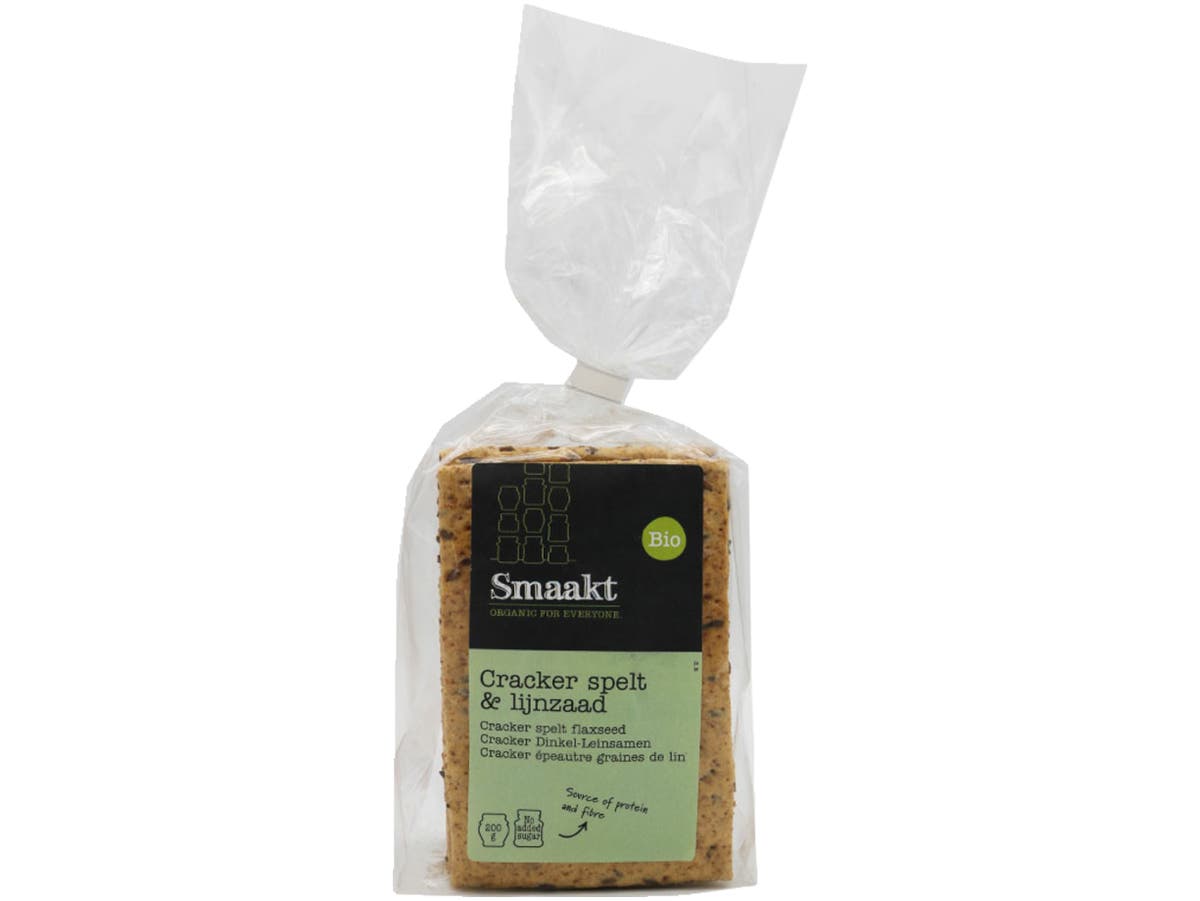 Cracker spelt lijnzaad Cracker spelt lijnzaad