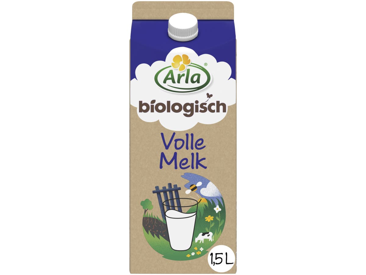 Biologische volle melk