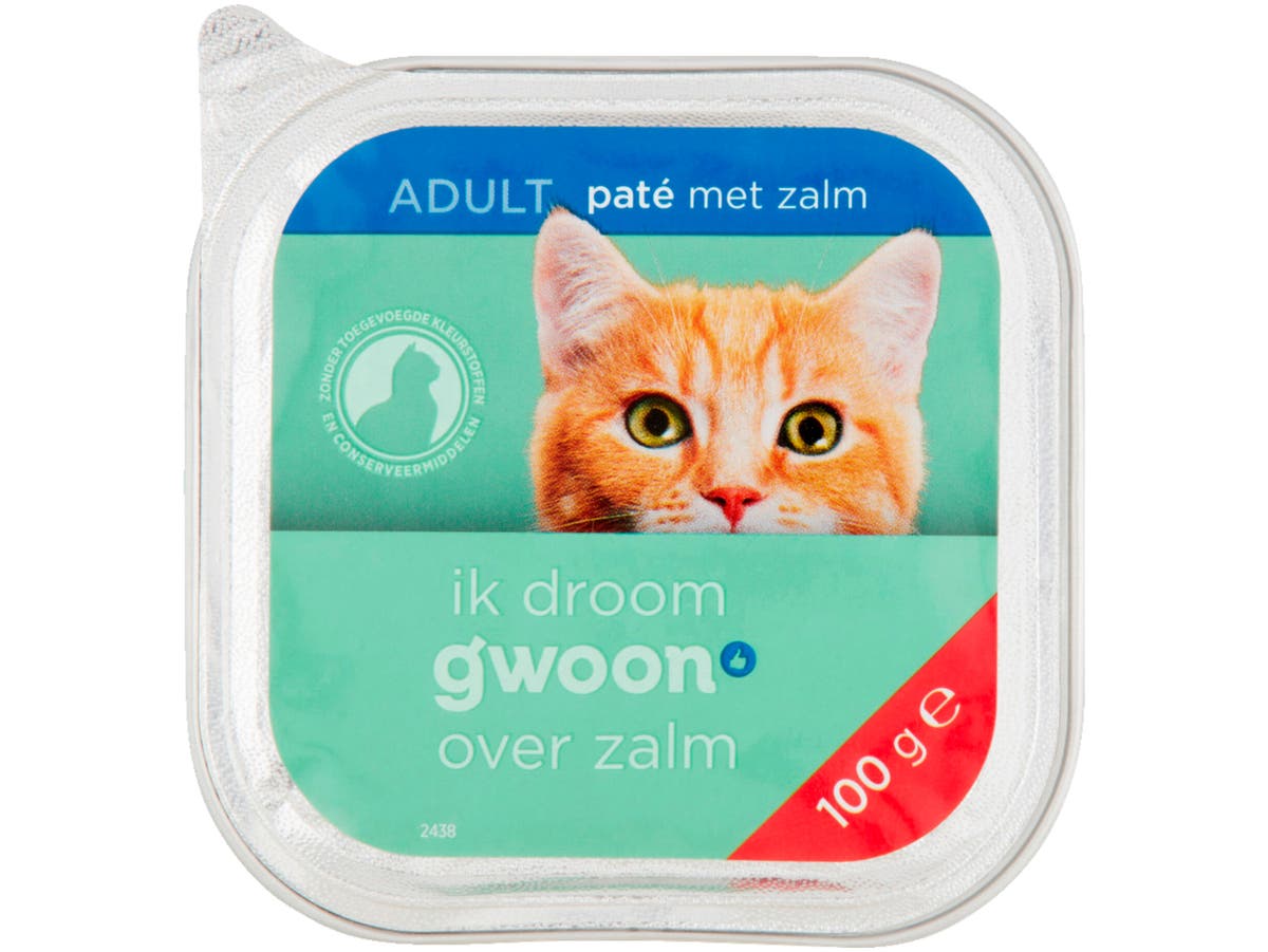 Paté met zalm kat Paté met zalm kat