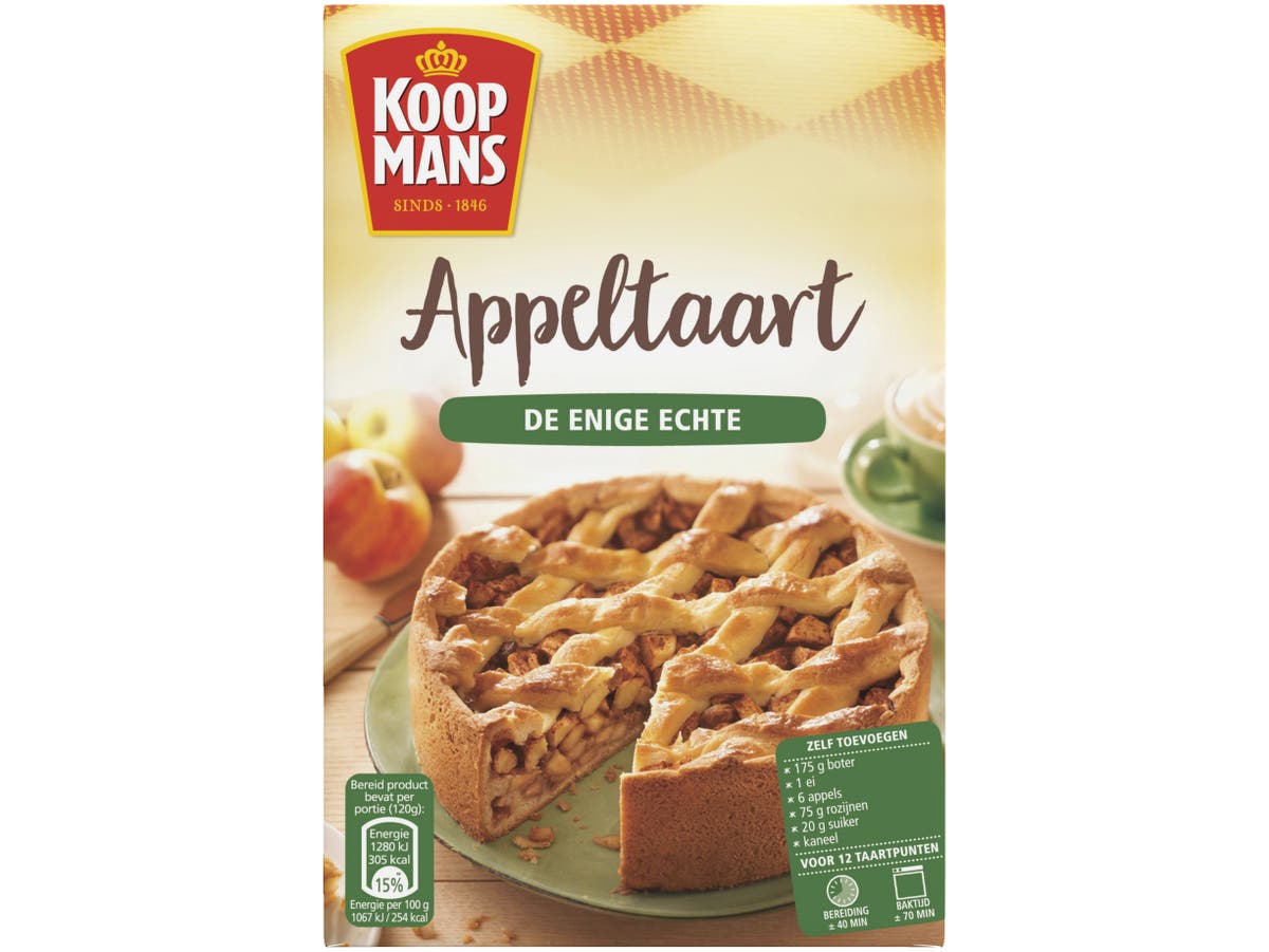 Appeltaart mix Appeltaart mix