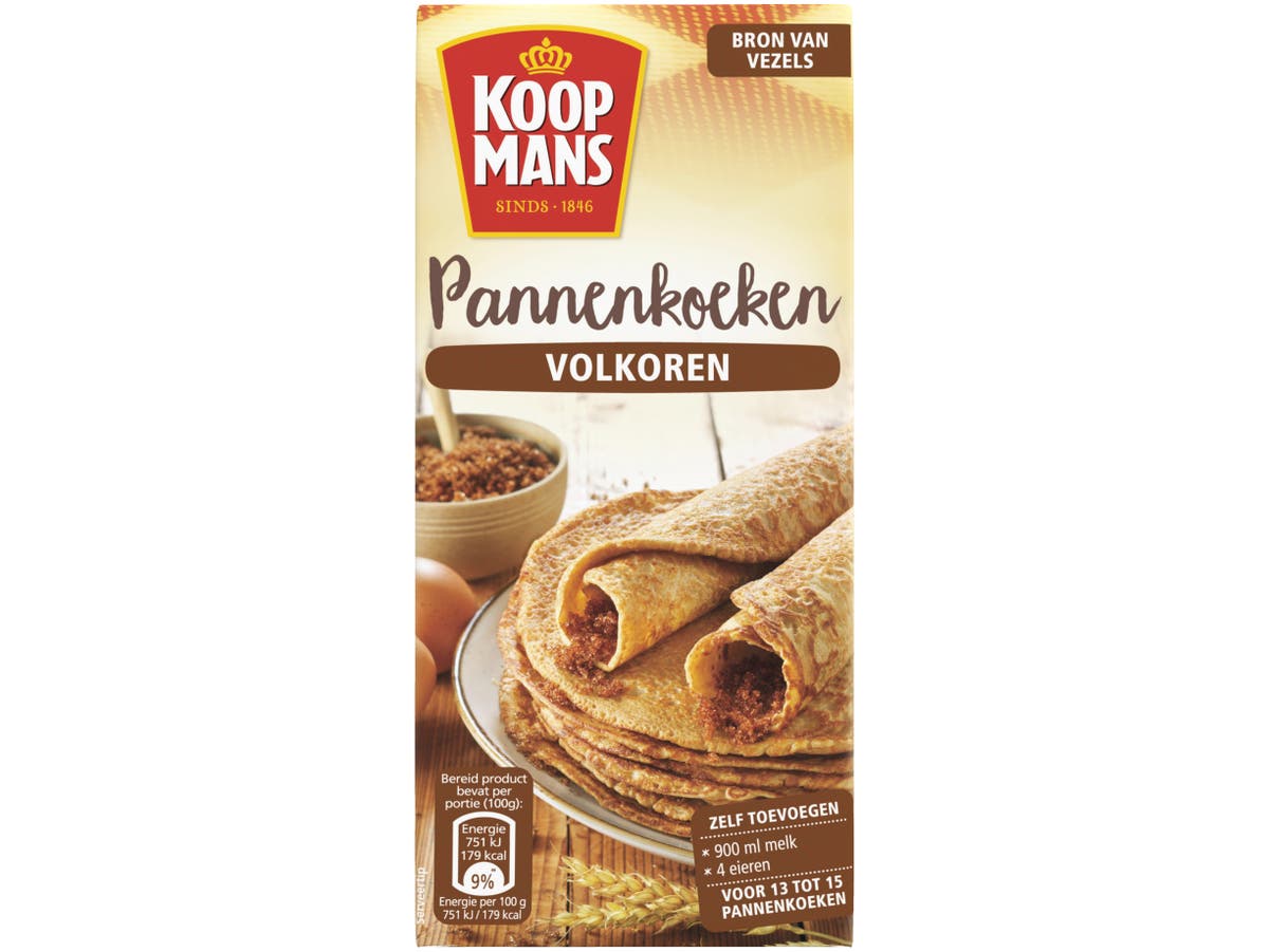 Pannenkoekmix volkoren