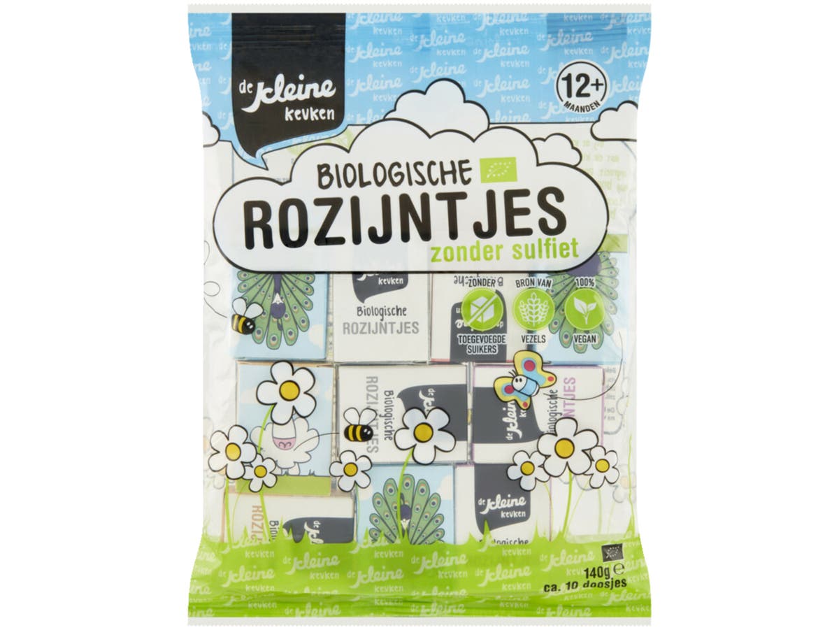 Biologische rozijntjes Biologische rozijntjes