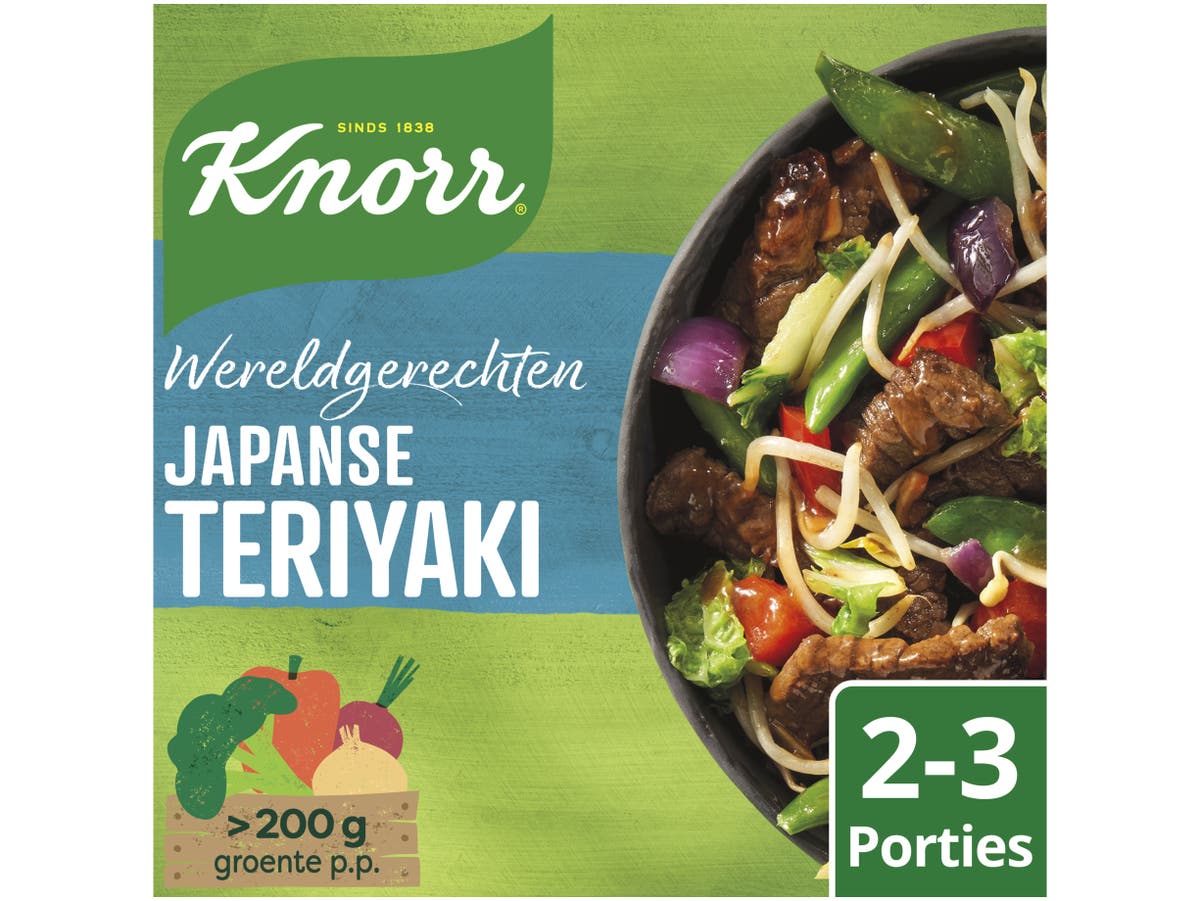 Wereldgerechten maaltijdpakket japanse teriyaki Wereldgerechten maaltijdpakket japanse teriyaki
