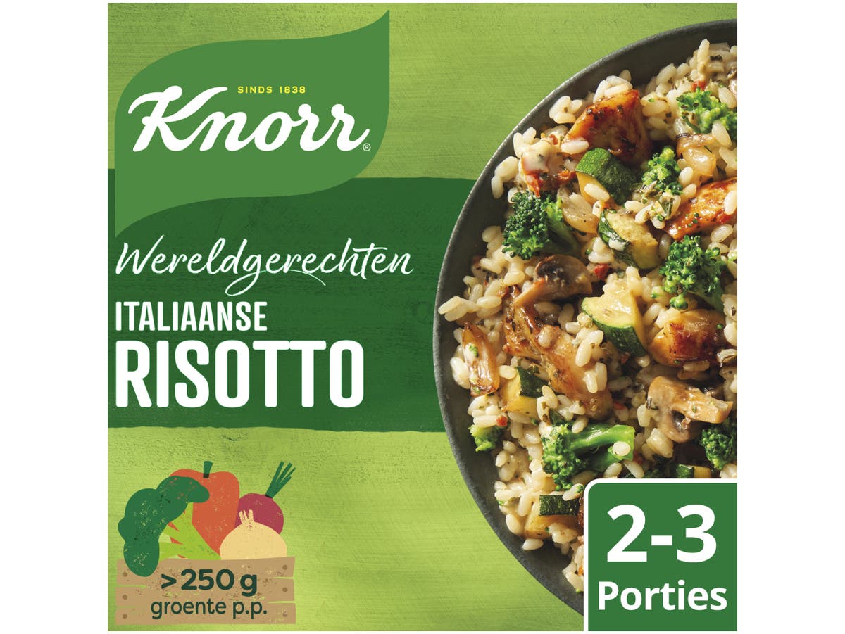 Wereldgerechten maaltijdpakketten italiaanse risotto Wereldgerechten maaltijdpakketten italiaanse risotto