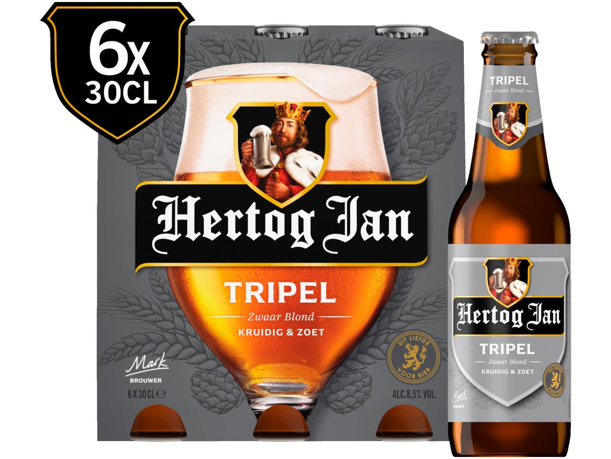 Tripel bier fles 6-pack Tripel bier fles 6-pack