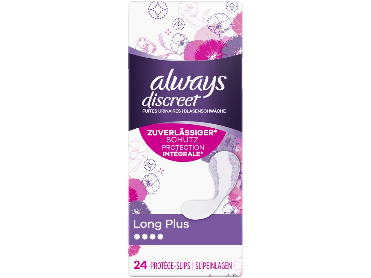 Discreet liners long plus
