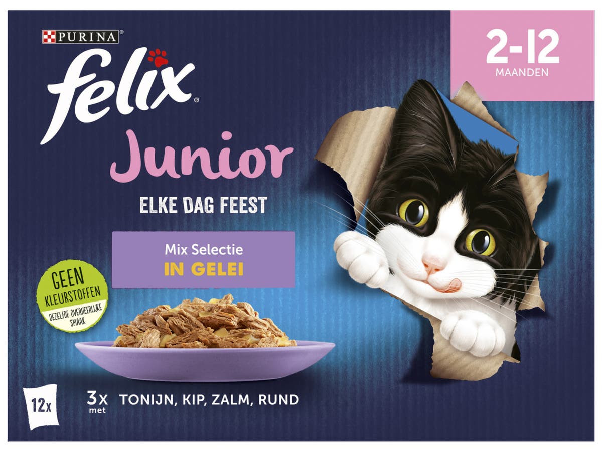 Elke Dag Feest kattenvoer junior Elke Dag Feest kattenvoer junior