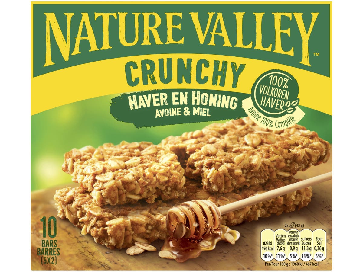 Crunchy haver en honing