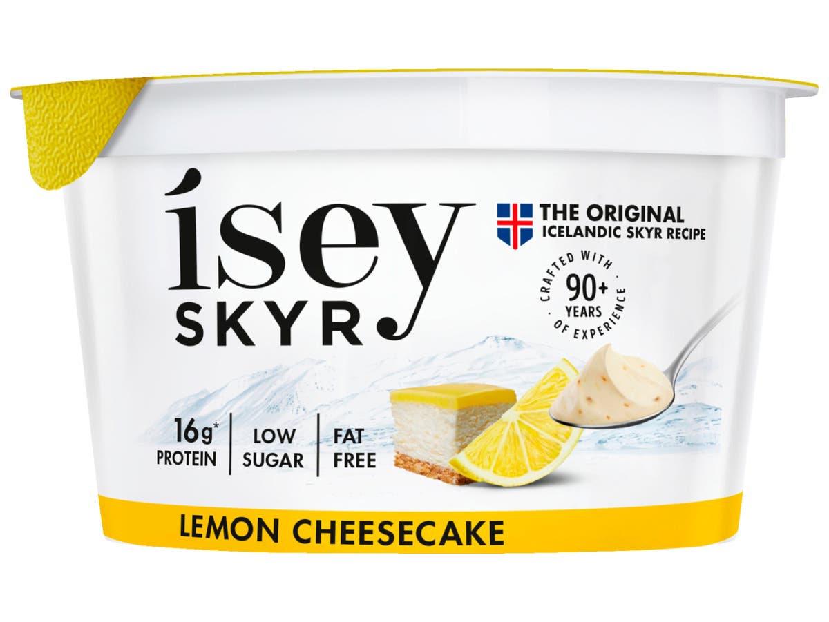 Skyr lemon cheesecake