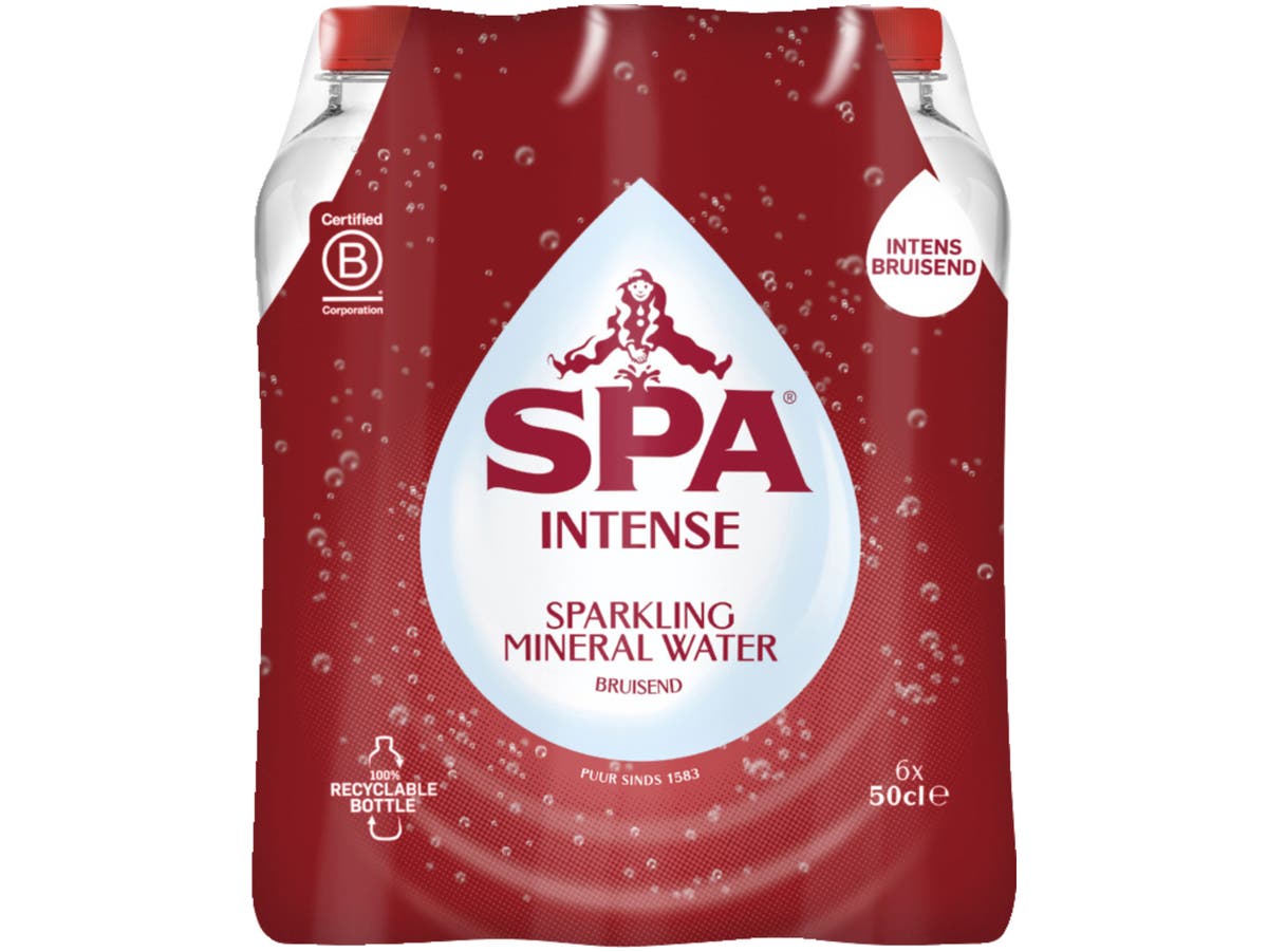 INTENSE Koolzuurhoudend Natuurlijk Mineraalwater 6x50cl