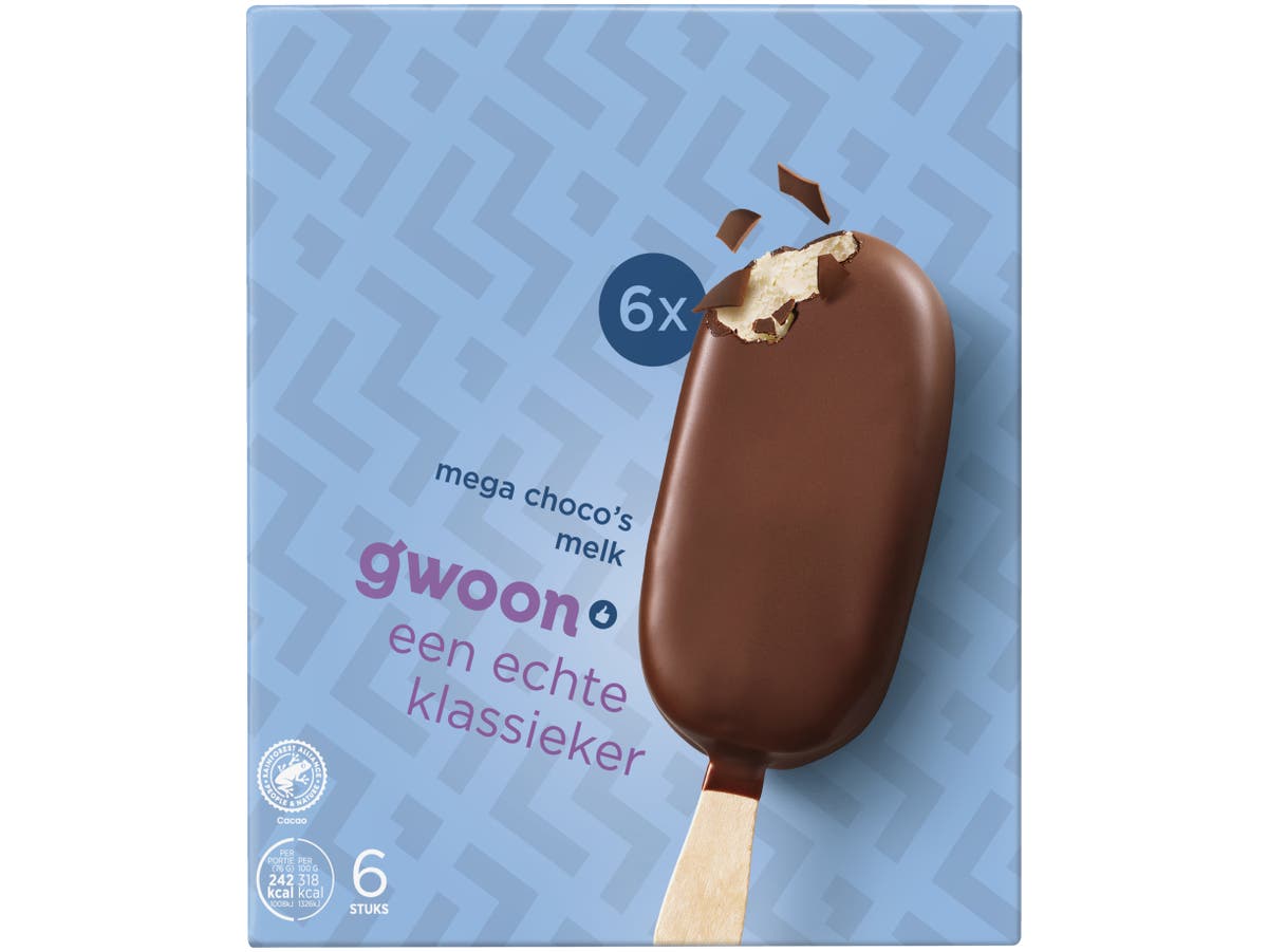 Mega choco's melk Mega choco's melk