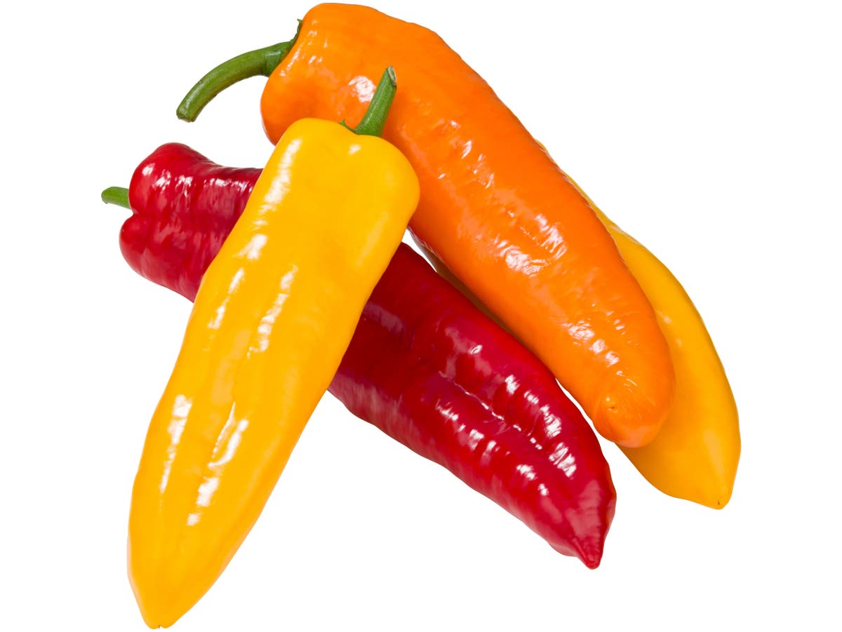 Puntpaprika verpakt