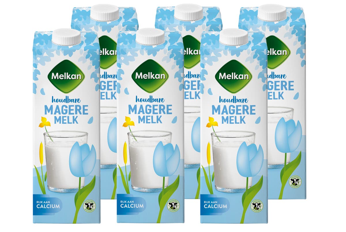 Voordeelverpakking magere melk houdbaar Voordeelverpakking magere melk houdbaar