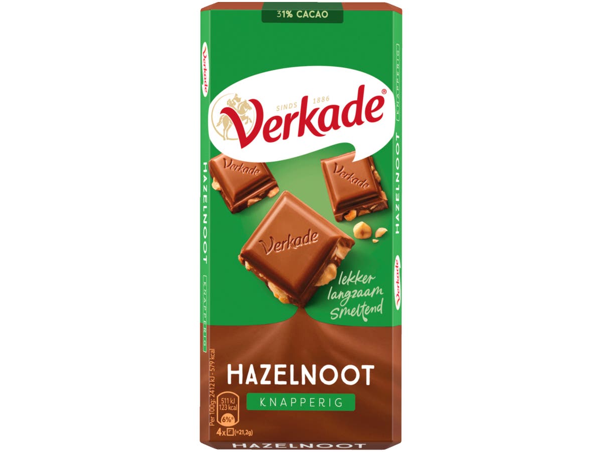 Chocoladereep melk hazelnoot