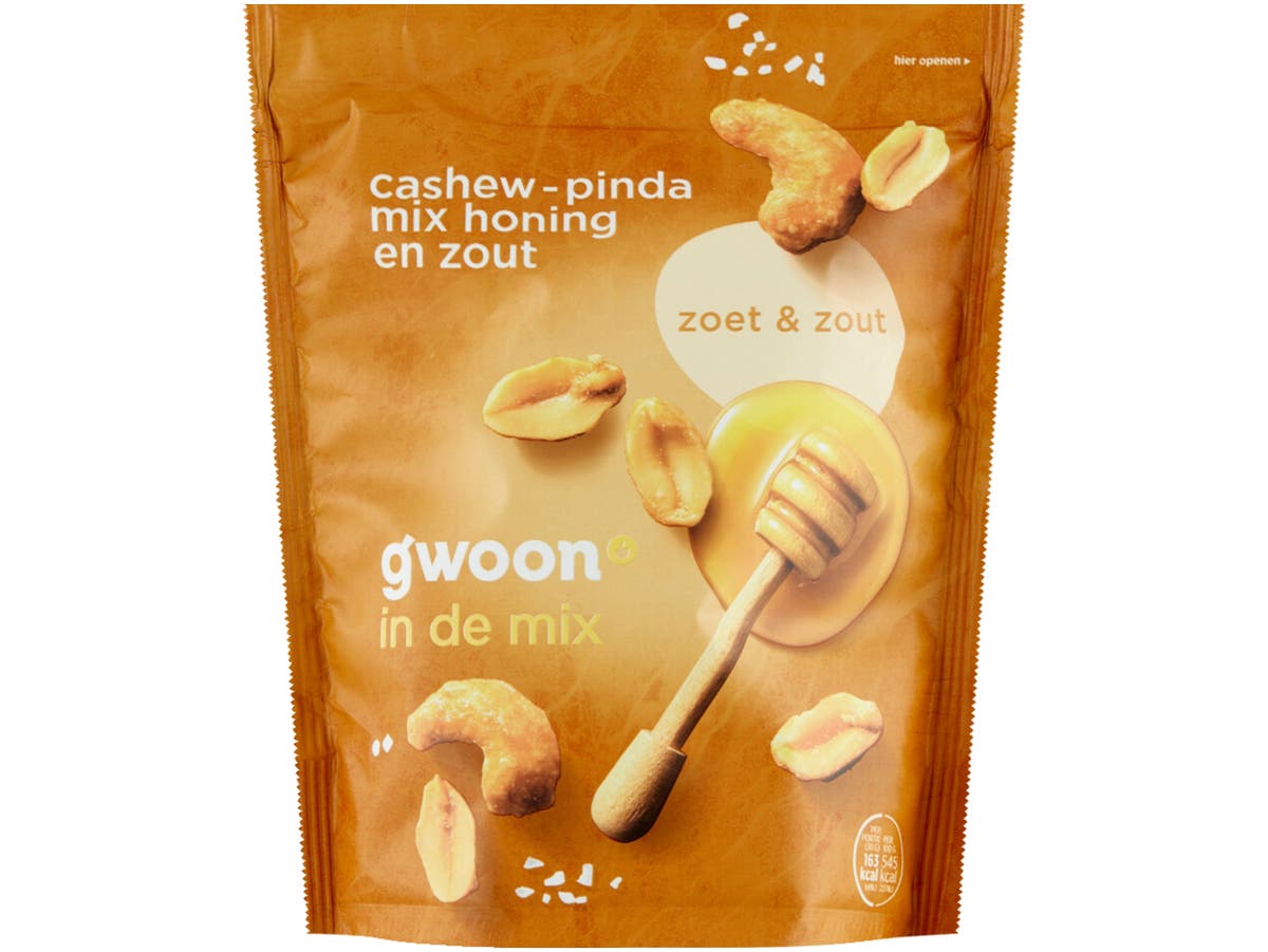 Cashew pinda's honing