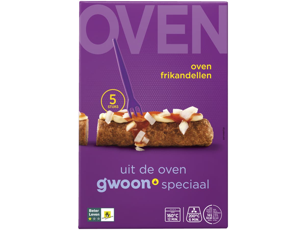 Oven frikandellen