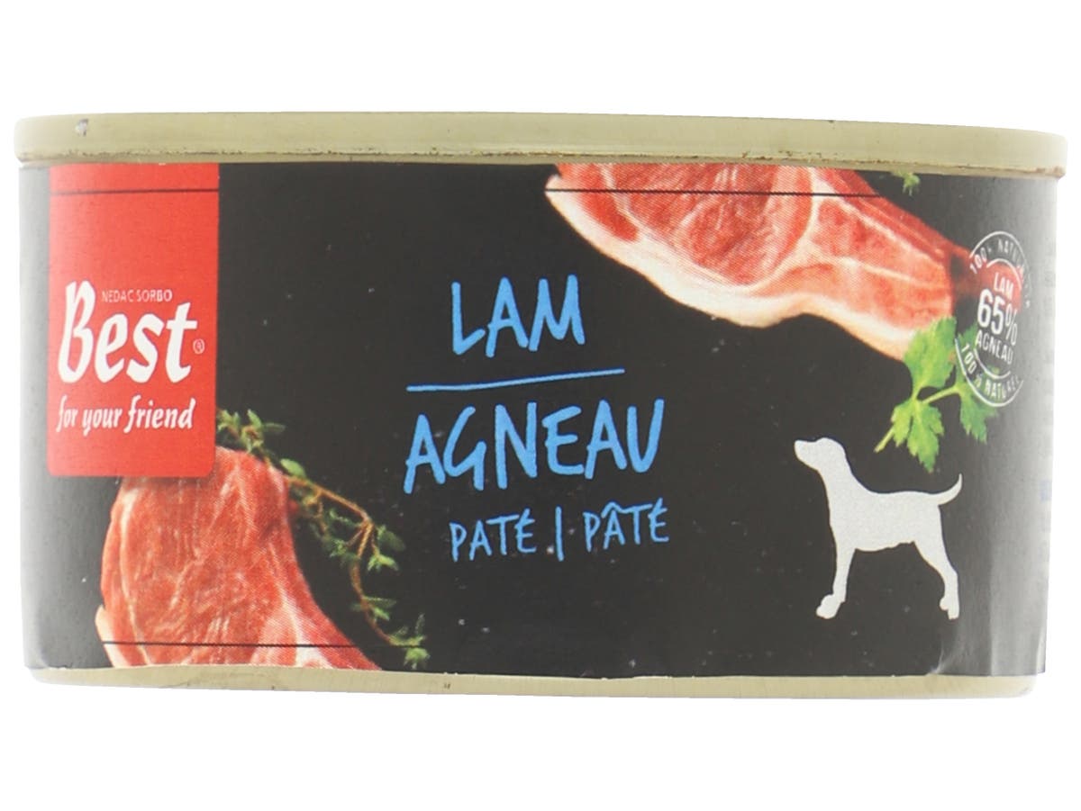 Pate lamsvlees hond Pate lamsvlees hond