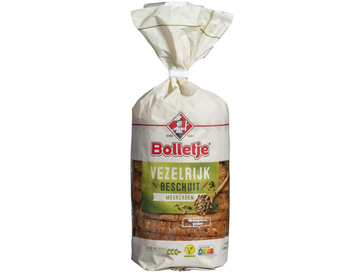 Beschuit vezelrijk donker meerzaden