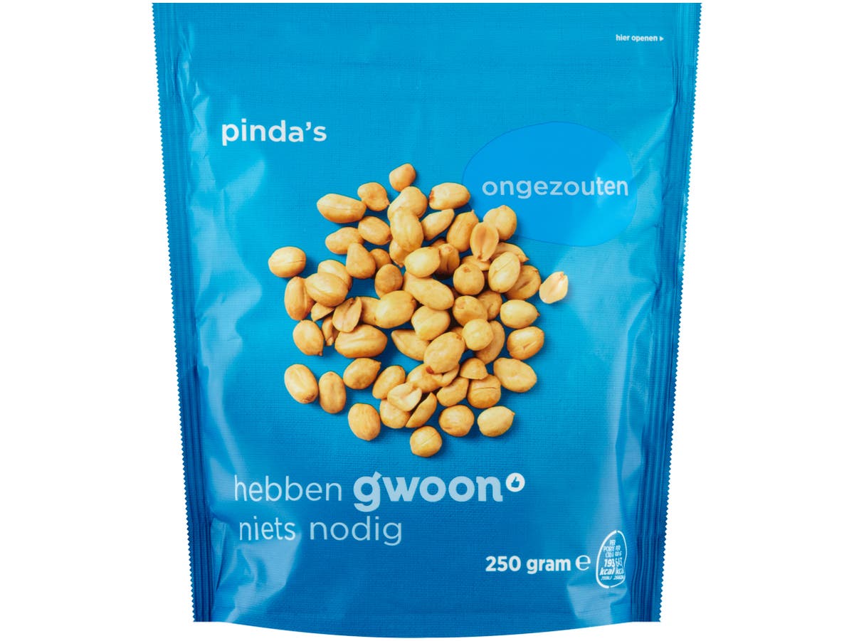 Pinda's ongezouten