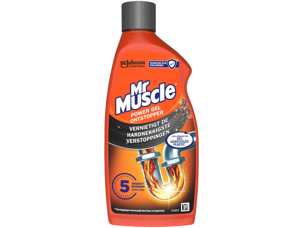 Vloeibare power gel ontstopper