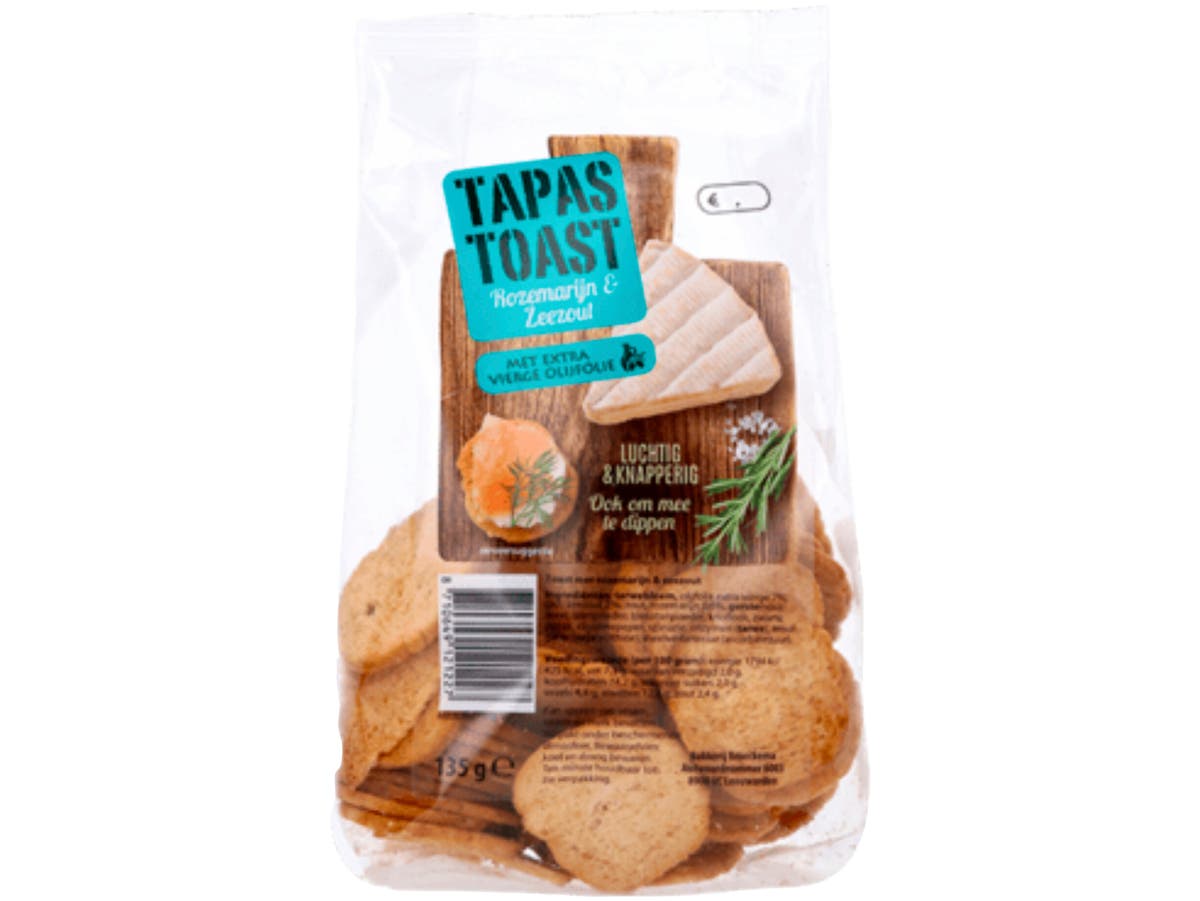 Rozemarijn zeezout toast Rozemarijn zeezout toast