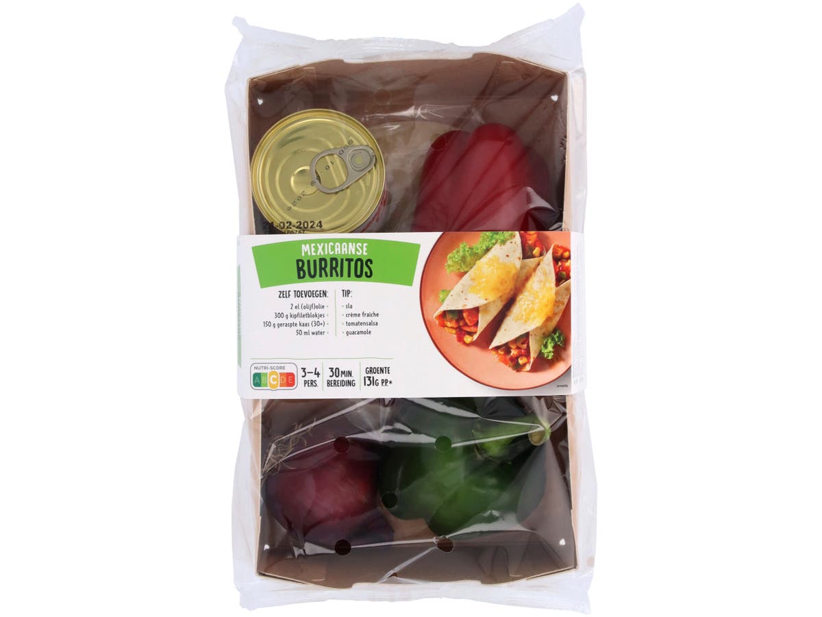 Verspakket mexicaanse wraps