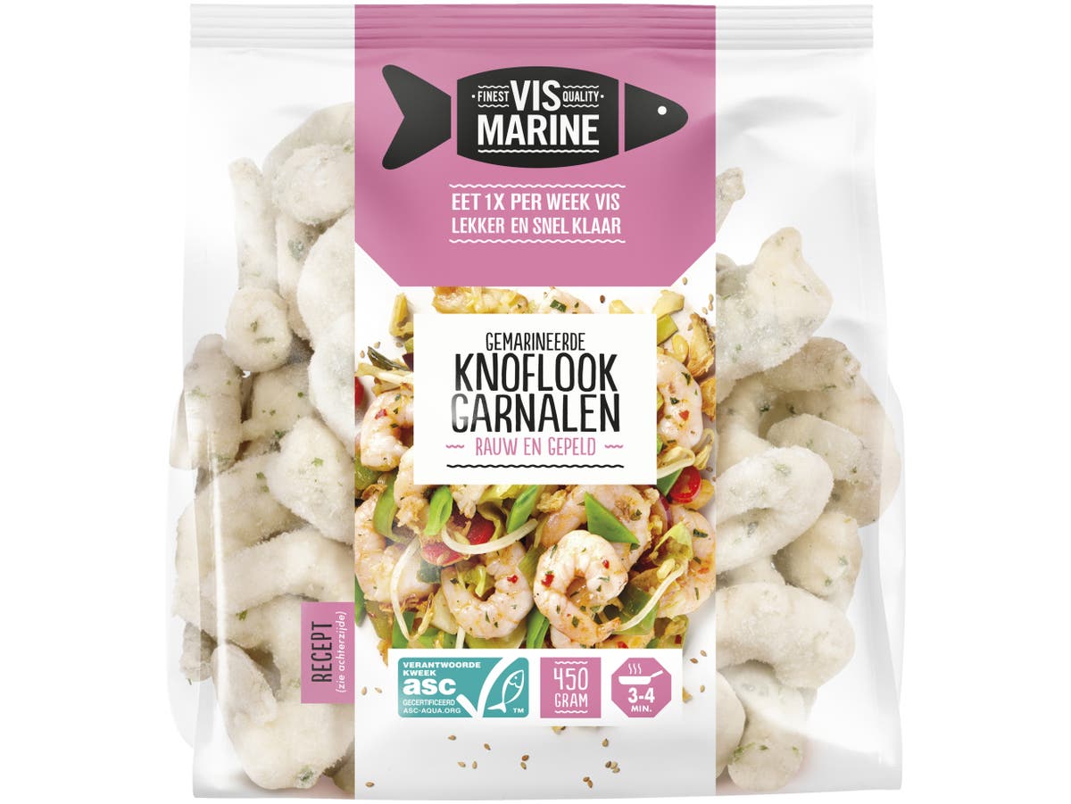Knoflook garnalen