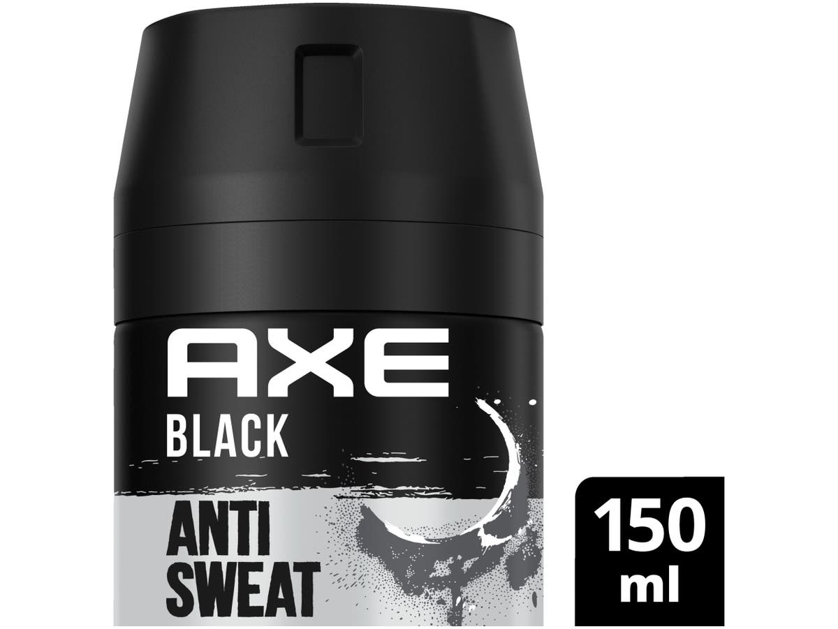 Black deodorant bodyspray